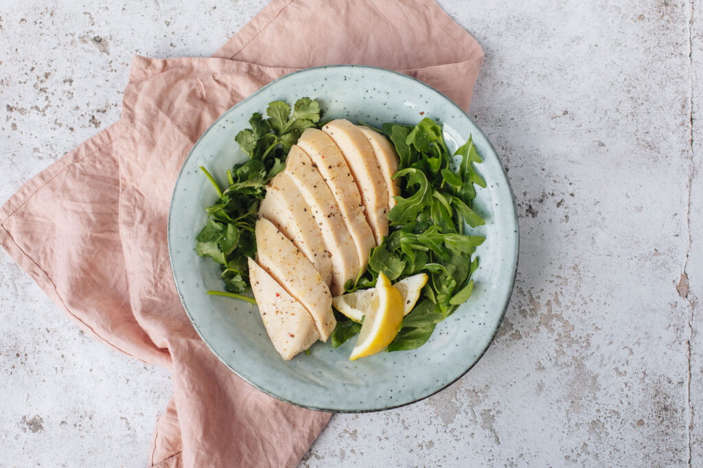 Steam-Cooked Chicken Breast Fillet